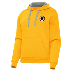 NHL Boston Bruins Antigua Women's Victory Pullover Hoodie