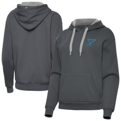 NHL St. Louis Blues Antigua Women's Victory Pullover Hoodie