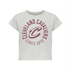 Cleveland Cavaliers Sportiqe Women's Cropped Genuine Issue Collection Alana T-Shirt sale