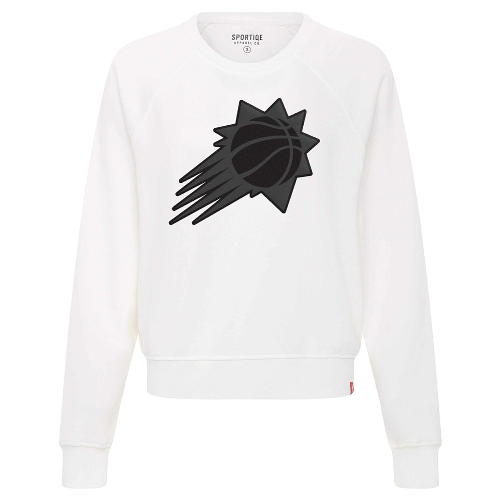 Phoenix Suns Sportiqe Women's Genuine Issue Collection Ashlyn Raglan Sweatshirt