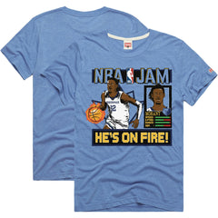 Ja Morant Memphis Grizzlies Homage Unisex NBA Jam Tri-Blend T-Shirt