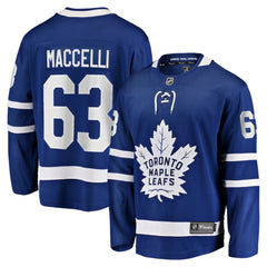 NHL Matias Maccelli Toronto Maple Leafs Fanatics Home Breakaway Jersey