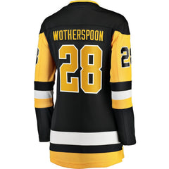 NHL Parker Wotherspoon Pittsburgh Penguins Fanatics Women's Home Breakaway Jersey