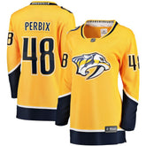 NHL Nick Perbix Nashville Predators Fanatics Women's Home Breakaway Jersey