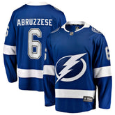 NHL Nick Abruzzese Tampa Bay Lightning Fanatics Home Breakaway Jersey