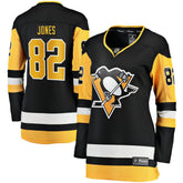 NHL Caleb Jones Pittsburgh Penguins Fanatics Women's Home Breakaway Jersey
