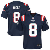 Stefon Diggs Youth Team Game Jersey - New England Patriots Jerseys