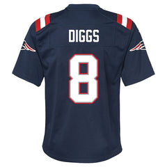 Stefon Diggs Youth Team Game Jersey - New England Patriots Jerseys