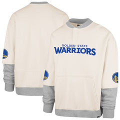 47 brand Golden State Warriors '47 Crossover Collection Trifecta Double Layered Fleece Sweatshirt sale