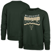 47 brand Milwaukee Bucks '47 Unisex Brush By Headline Crewneck Sweatshirt