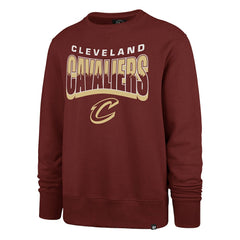 47 brand Cleveland Cavaliers '47 Unisex Brush By Headline Crewneck Sweatshirt sale