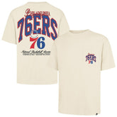 47 brand Philadelphia 76ers '47 Unisex Crossover Collection Foundation Pocket T-Shirt