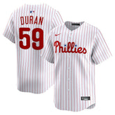 White Jhoan Duran Philadelphia Phillies Nike Home Limited Player Jersey