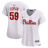 White Jhoan Duran Philadelphia Phillies Nike Women's Home Limited Player Jersey