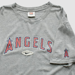 Gray Los Angeles Angels Nike 2000s T-Shirt
