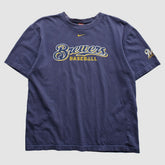 Navy Milwaukee Brewers Nike 2004 T-Shirt