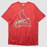 Red St. Louis Cardinals Starter 1997 T-Shirt