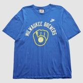 Blue Milwaukee Brewers Nike 2000s T-Shirt