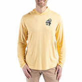 Cutter & Buck Throwback Logo Coastline Epic Comfort Eco Recycled Long Sleeve Hoodie T-Shirt - New Orleans Saints Hoodies