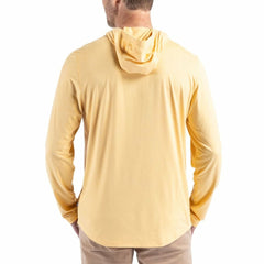 Cutter & Buck Throwback Logo Coastline Epic Comfort Eco Recycled Long Sleeve Hoodie T-Shirt - New Orleans Saints Hoodies