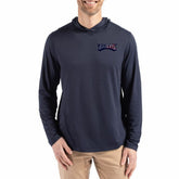Cutter & Buck Americana Coastline Epic Comfort Eco Recycled Long Sleeve Hoodie T-Shirt - Philadelphia Eagles Hoodies