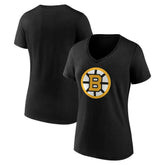 NHL Boston Bruins Women's Essential V-Neck T-Shirt