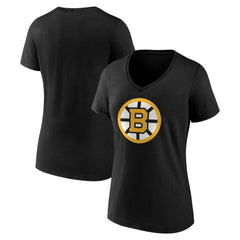 NHL Boston Bruins Women's Essential V-Neck T-Shirt