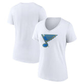 NHL St. Louis Blues Women's Essential V-Neck T-Shirt