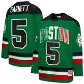 Mitchell & Ness Kevin Garnett Boston Celtics Unisex Maxxed Out Fashion Hockey Jersey