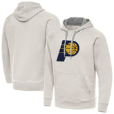 Indiana Pacers Antigua Big Logo Victory Pullover Hoodie