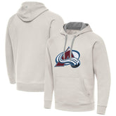 NHL Colorado Avalanche Antigua Big Logo Victory Pullover Hoodie