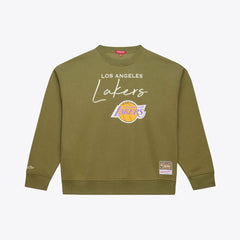 Mitchell & Ness Los Angeles Lakers Women's Lightweight Script Sweatshirt