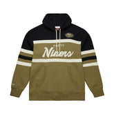 Vintage Logo Head Coach Hoodie - San Francisco 49ers Hoodies