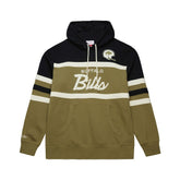 Vintage Logo Head Coach Hoodie - Buffalo Bills Hoodies