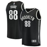 Fanatics Nolan Traoré Brooklyn Nets Youth Fast Break Replica Jersey