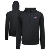 Black Toronto Blue Jays Levelwear Technic Insignia Quarter-Zip Hoodie