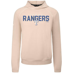 Khaki Texas Rangers Levelwear Mandate Carve Tri-Blend Hoodie