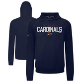 Navy St. Louis Cardinals Levelwear Mandate Carve Tri-Blend Hoodie