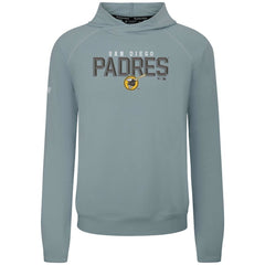 Gray San Diego Padres Levelwear Mandate Carve Tri-Blend Hoodie