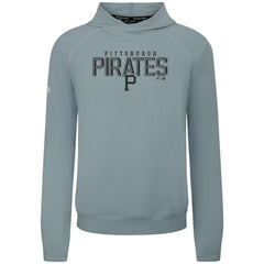 Gray Pittsburgh Pirates Levelwear Mandate Carve Tri-Blend Hoodie