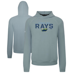 Gray Tampa Bay Rays Levelwear Mandate Carve Tri-Blend Hoodie