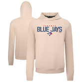 Khaki Toronto Blue Jays Levelwear Mandate Carve Tri-Blend Hoodie