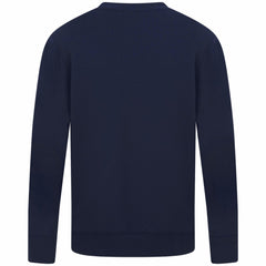 Navy New York Yankees Levelwear Mandate Carve Tri-Blend Sweatshirt