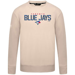 Khaki Toronto Blue Jays Levelwear Mandate Carve Tri-Blend Sweatshirt