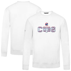 White Chicago Cubs Levelwear Zane Journey Sweatshirt