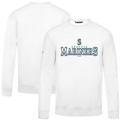 White Seattle Mariners Levelwear Zane Journey Sweatshirt