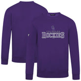 Purple Colorado Rockies Levelwear Zane Journey Sweatshirt