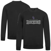 Black Colorado Rockies Levelwear Zane Journey Sweatshirt