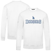 White Los Angeles Dodgers Levelwear Zane Journey Sweatshirt