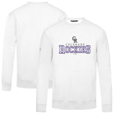 White Colorado Rockies Levelwear Zane Journey Sweatshirt